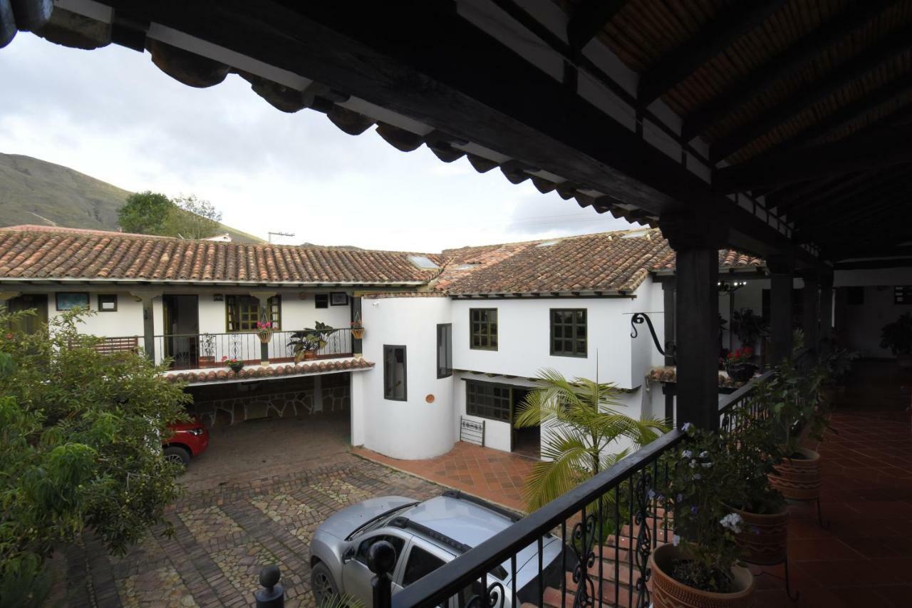 Hotel Hospederia La Fuente Villa de Leyva Exteriér fotografie